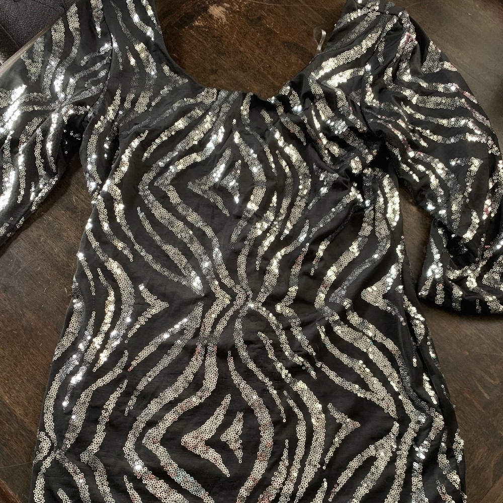 Sequin mini dress